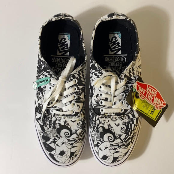 NWT Vans Authentic Disney The Nightmare Before Christmas 10.5